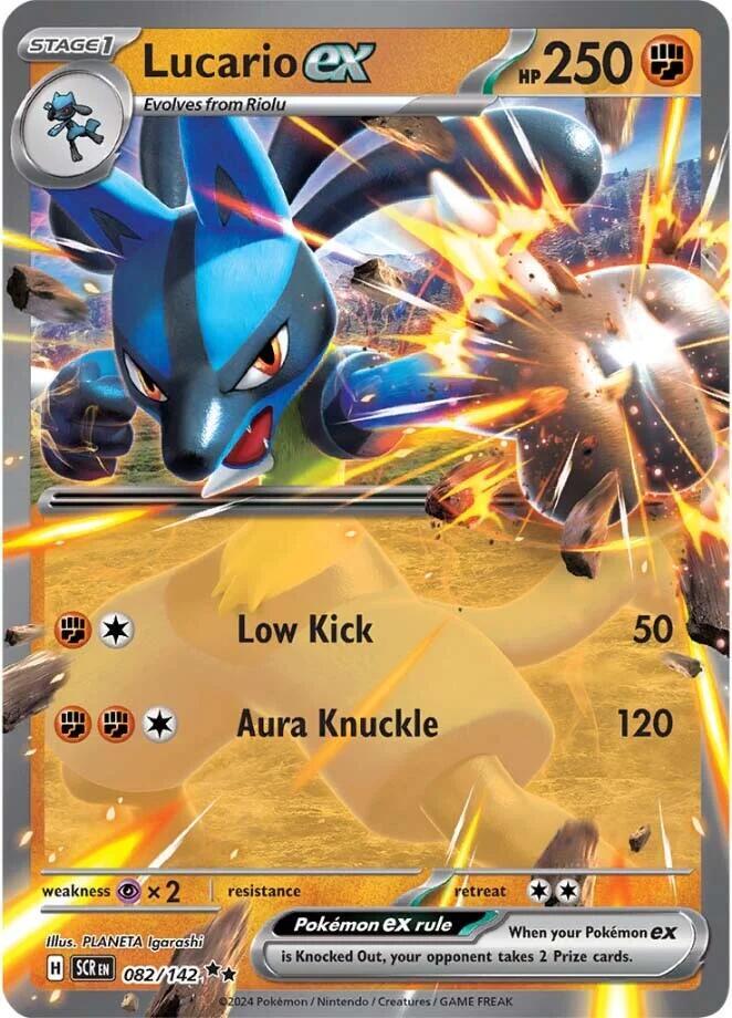 Lucario ex - SV07: Stellar Crown - Pokemon - TCGplayer.com