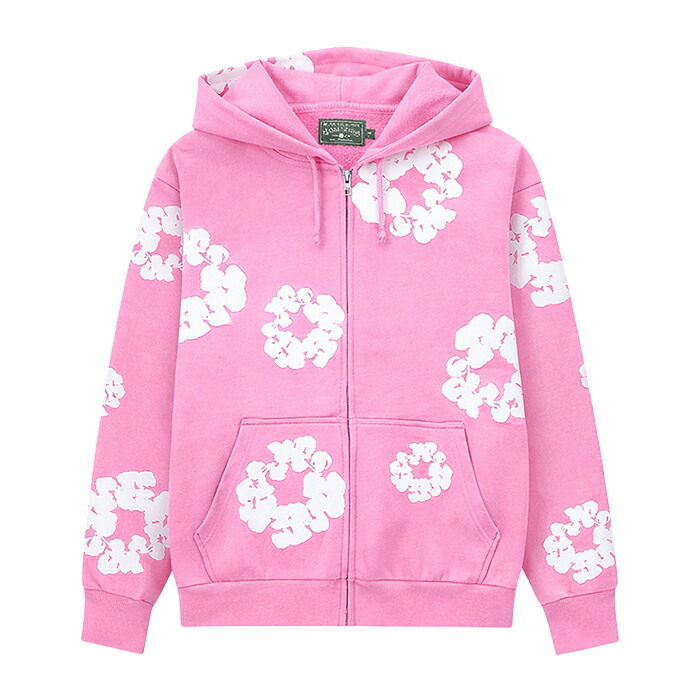 楽天市場】【最短即日発送】 DENIM TEARS COTTON WREATH ZIP HOODIE