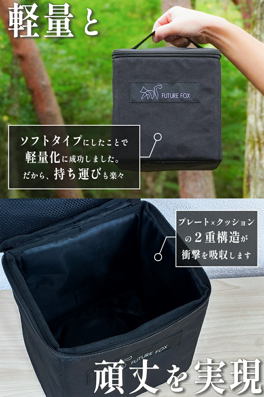 楽天市場】FUTUREFOX アイロンストーブ 専用 収納ケース ソフトケース