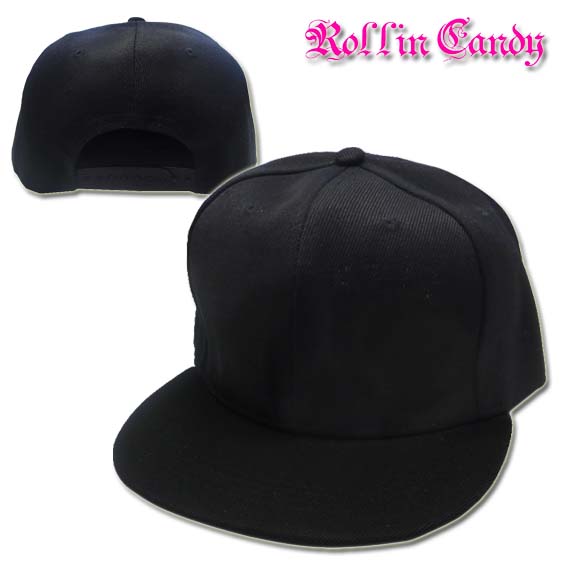 楽天市場】【即納】無地 ベースボール キャップ スナップバック 平つば
