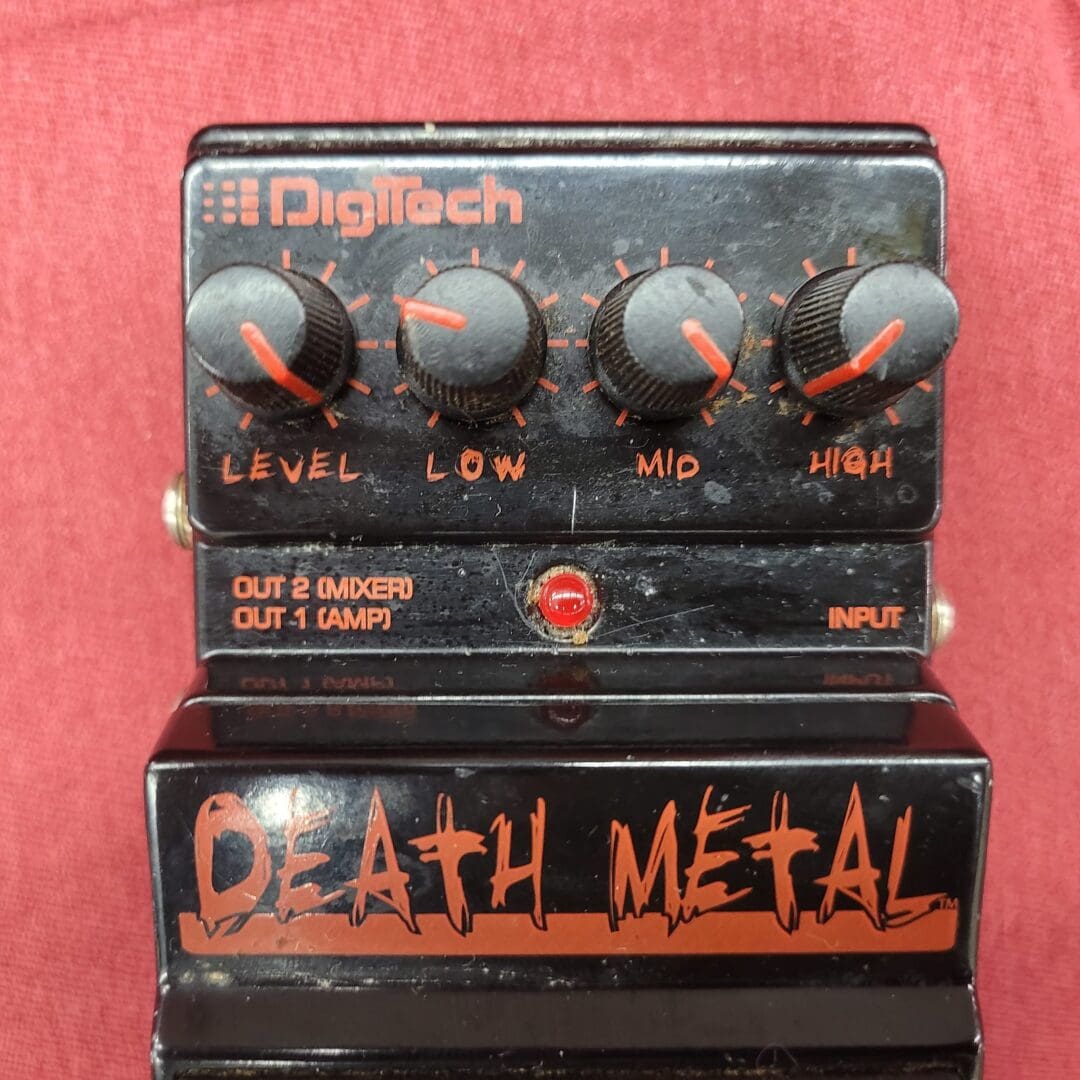 DigiTech Death Metal Distortion 2010s - Black - Victor Litz