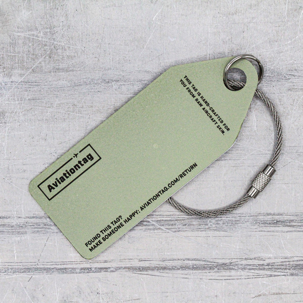 Aviationtag Asiana Airbus A321-100 HL7594 Keychain | Aviationtag