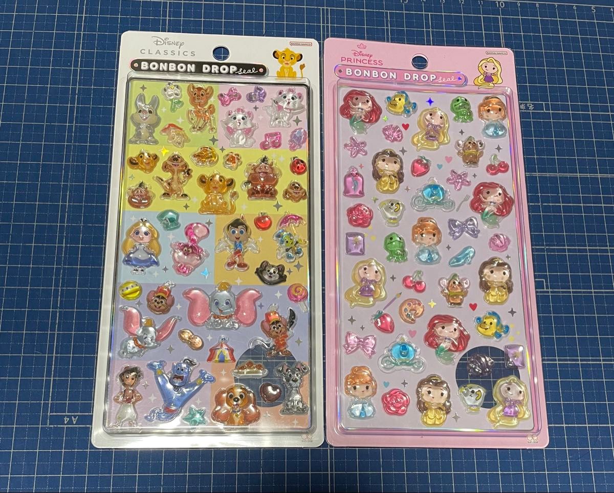 正規品 ボンボンドロップシール ディズニー プリンセス クラシック
