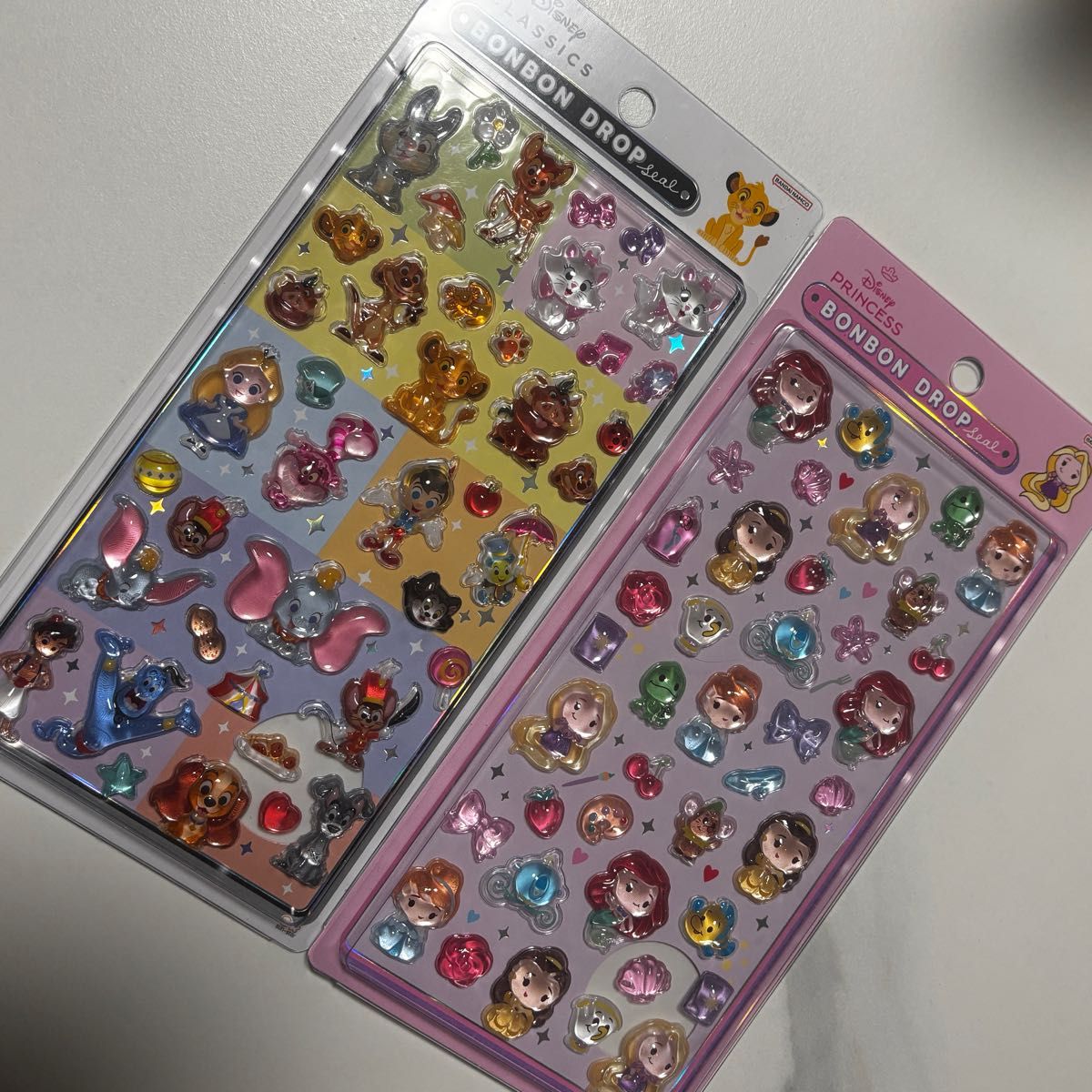 国内正規品 ボンボンドロップシール クラシック ディズニー プリンセス