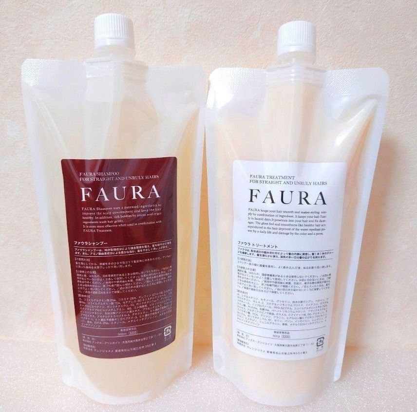 ファウラ FAURAシャンプー500ml & ファウラ FAURAヘア