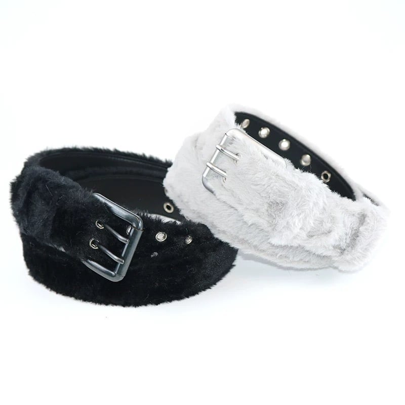 opium fancy fur long belt ファー ロングベルト AFB | Juns garment