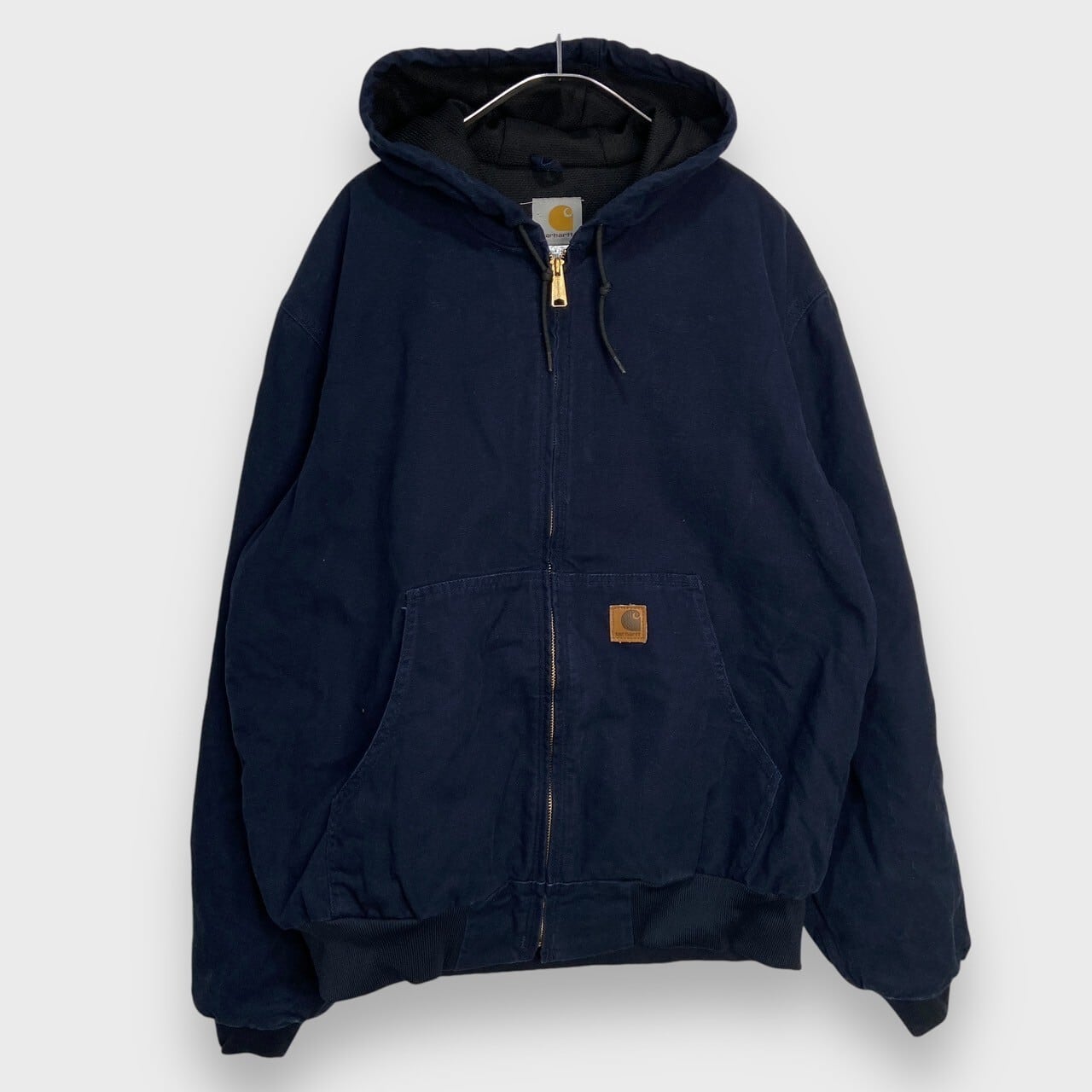 美品 Carhartt アクティブジャケット ダークネイビー L J211 | 古着屋 Uan