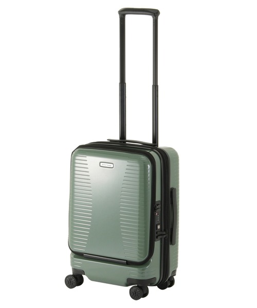 スーツケース プリマス ジッパータイプ フロントポケット 機内持ち込み