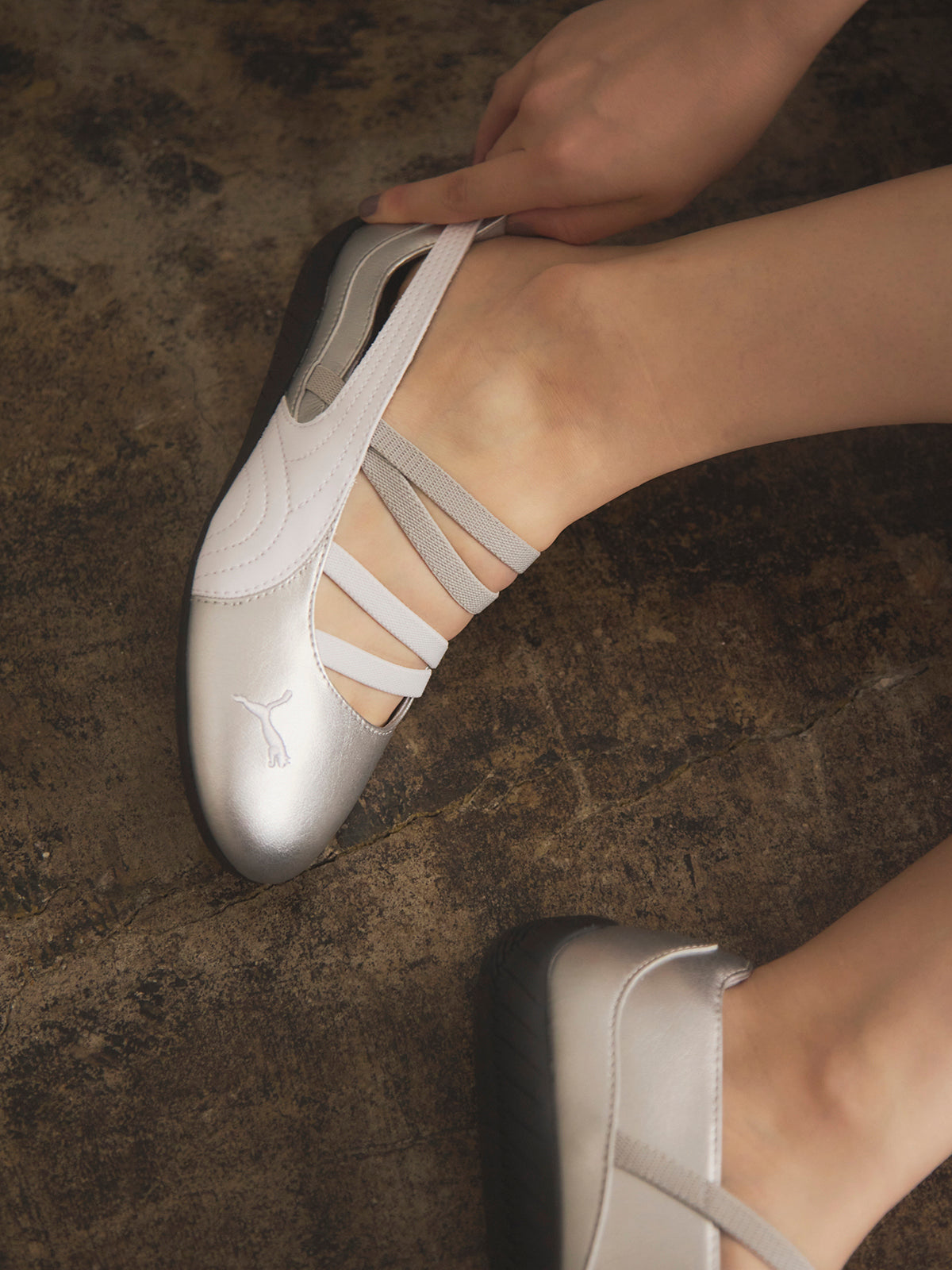 PUMA】SPEEDCAT BALLET METALLIC WNS