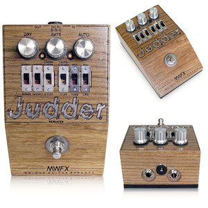サンプリング・モジュレーションペダル】mwfxより新製品Judderが登場