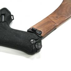 L.A.ホビーショップ / 木製ストック : ルガーP08用 ロング:8inタイプ