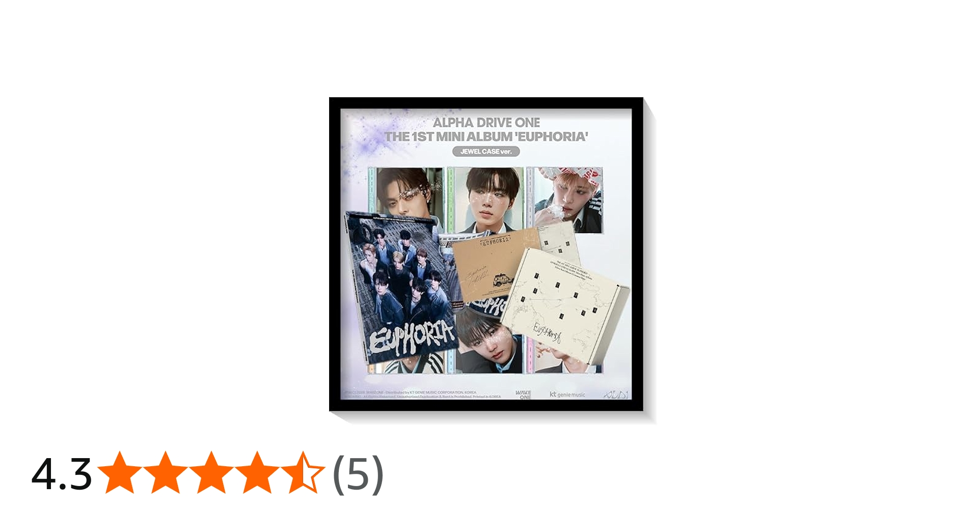 Amazon.co.jp: ALPHA DRIVE ONE (ALD1) - THE 1ST MINI [ EUPHORIA