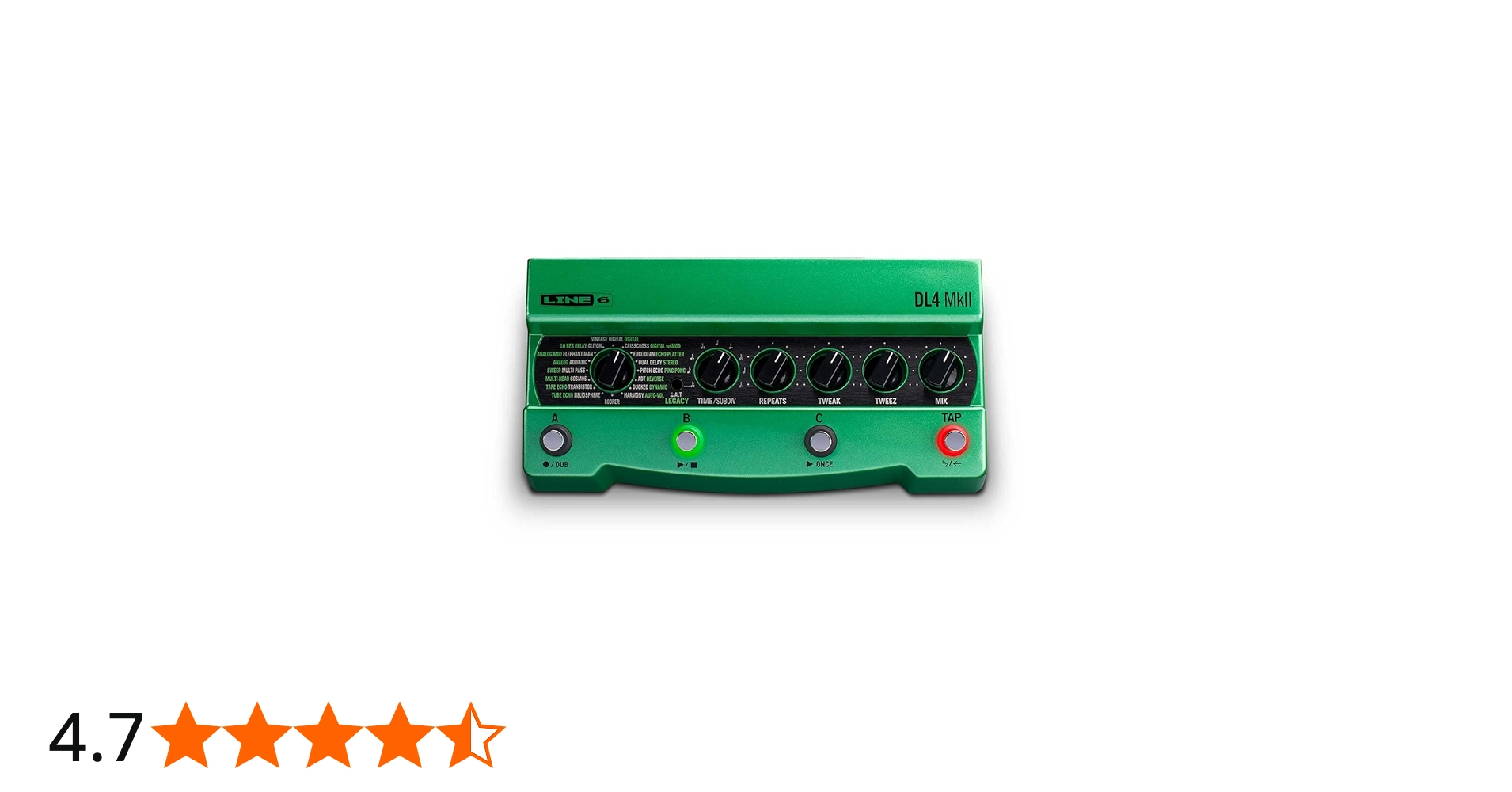 Amazon | Line 6 ディレイ・モデラー DL4 MkII | ディレイ・リバーブ