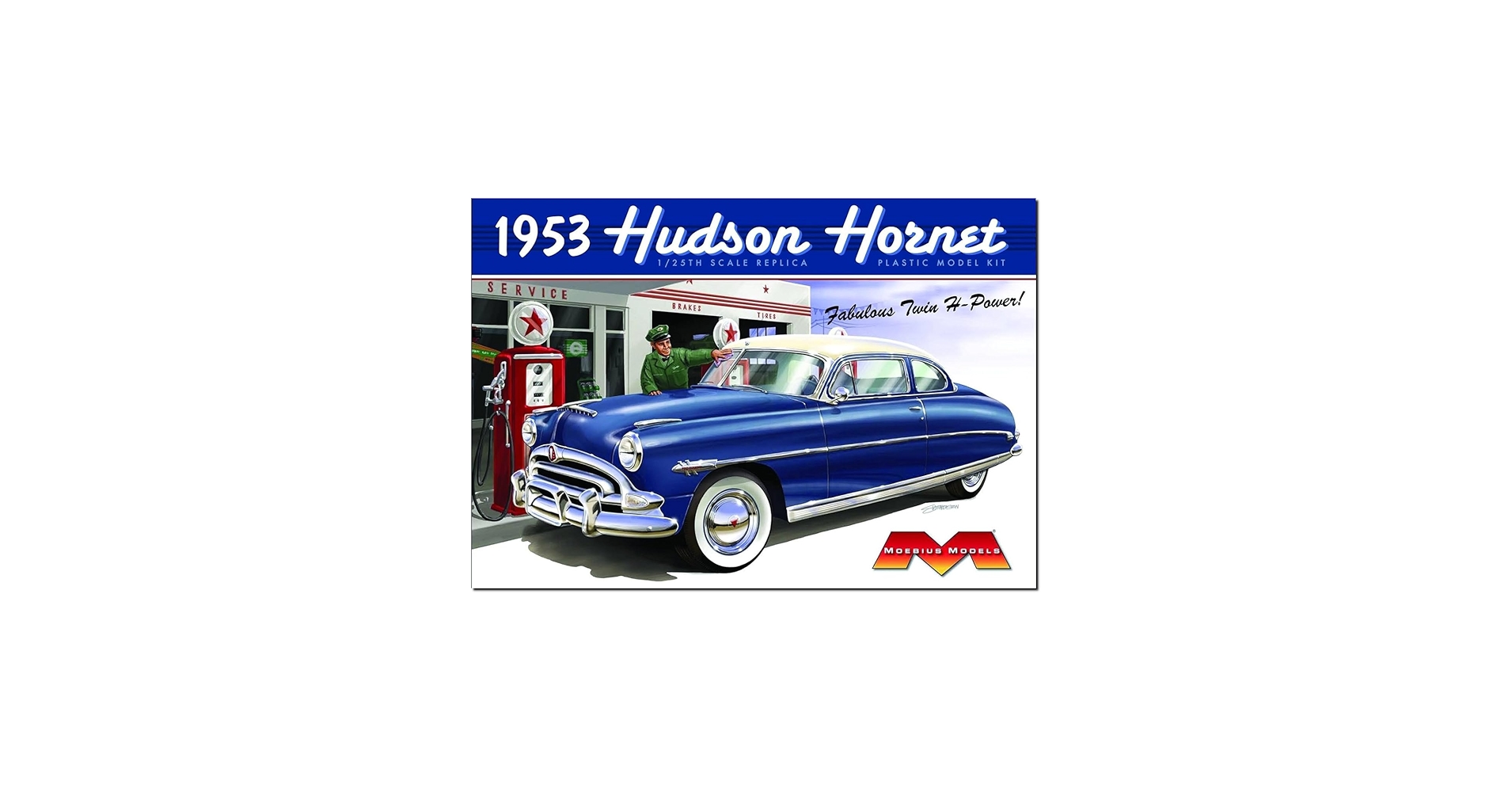 Amazon | プラッツ メビウスモデル 1/25 1953 ハドソンホーネット