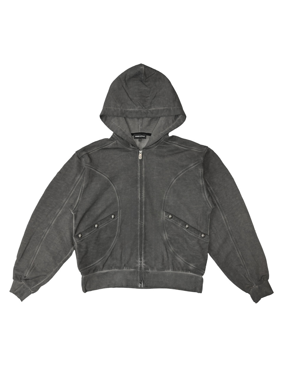 Rosen Kreuz ZIP-UP HOODIE ジップパーカー Rosen KreuzCROP OVERFIT