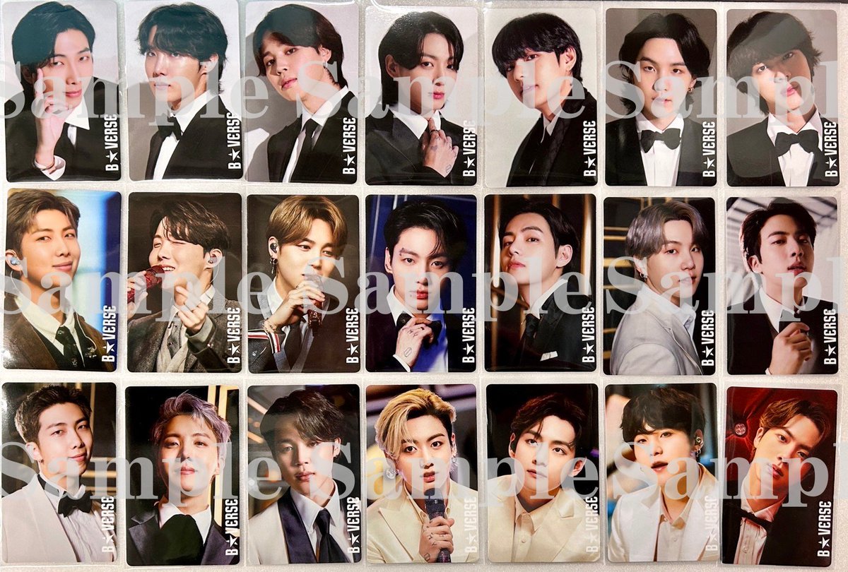 ✨入場時プレゼントのトレカ全種類初公開📷／ B☆VERSEでは7人×3年分の