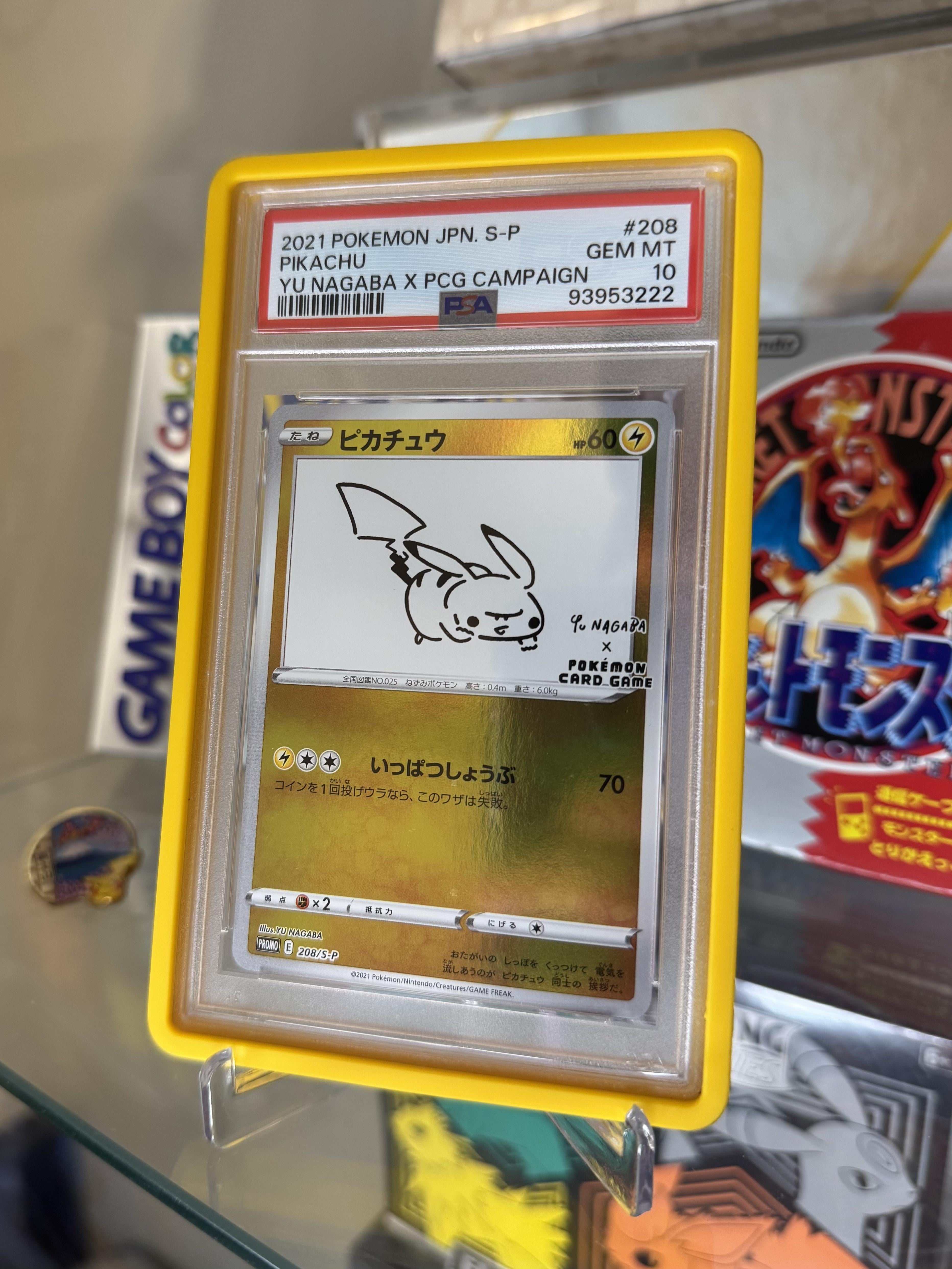 newest pick up! Yu Nagaba Pikachu PSA 10 : r/PokemonTCG