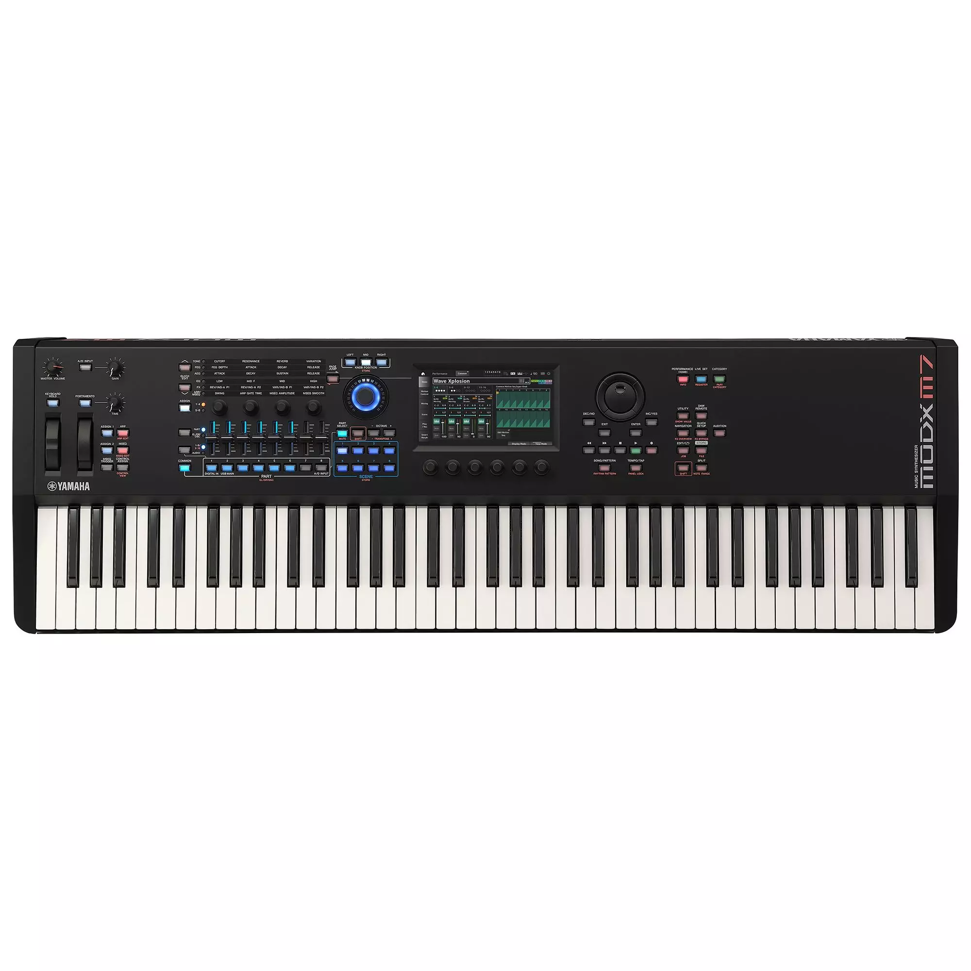 MODX7+ 76-Key Synthesizer - Yamaha USA