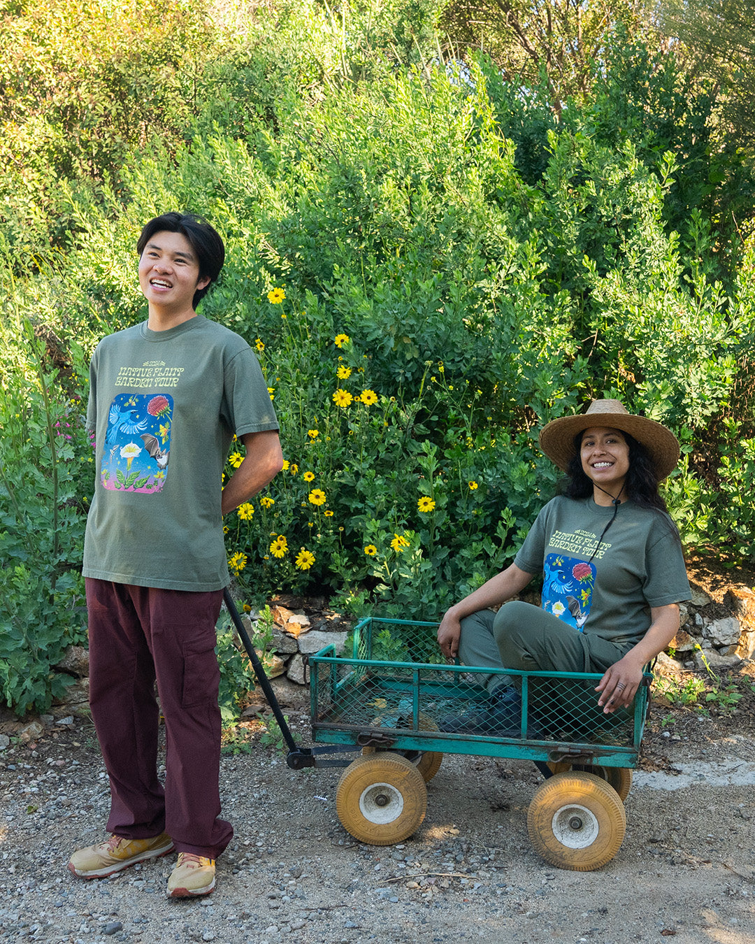 2024 Garden Tour T-Shirt – Theodore Payne Foundation