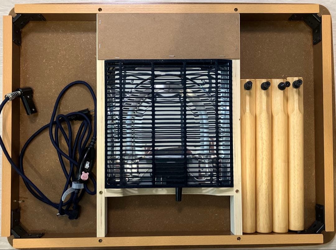 ニトリこたつ　幅800×奥行き600（㎜） 木目調デザインのリビングこたつ(LS22 8060 VBR) | ニトリネット【公式