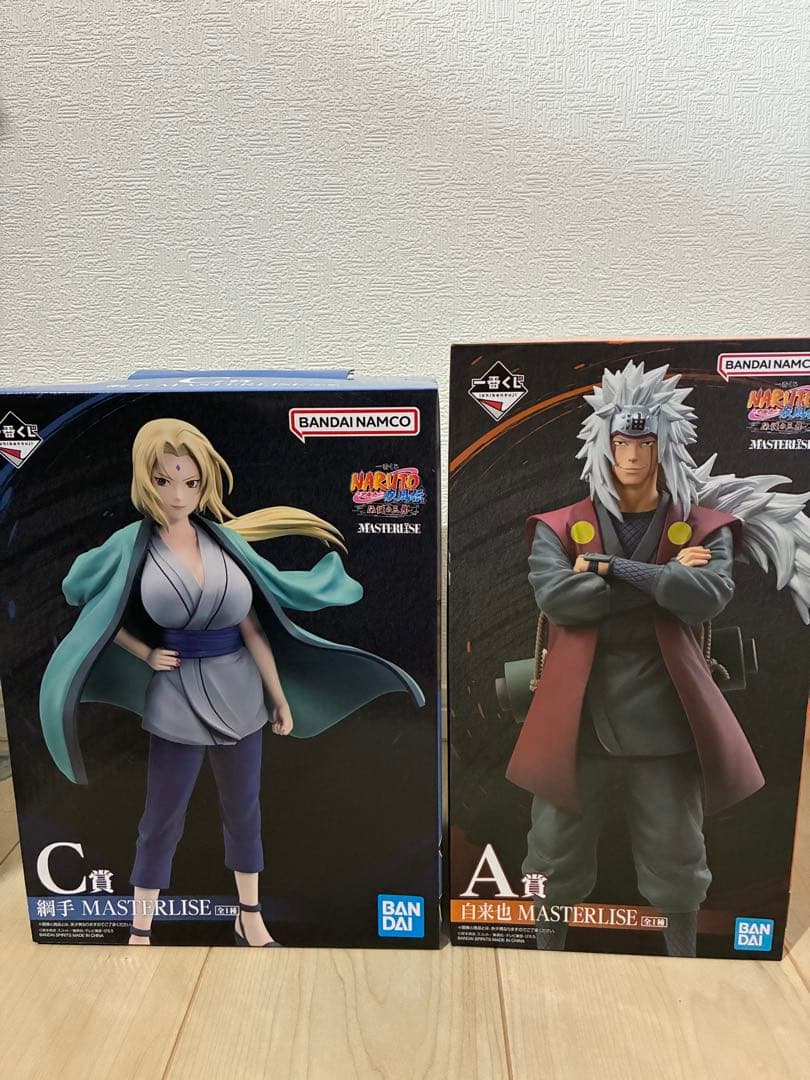 新品・未開封　一番くじ NARUTO ナルト 疾風伝 伝説の三忍 自来也 綱手 一番くじ NARUTO-ナルト- 疾風伝 伝説の三忍｜一番くじ倶楽部｜BANDAI