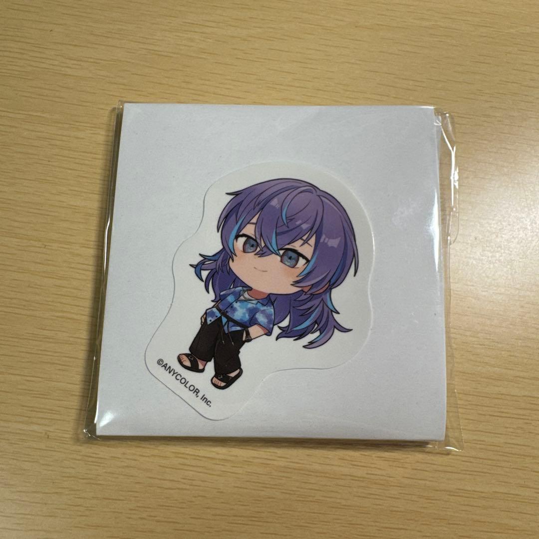 にじさんじ 海の家くじ D賞 星導ショウ ステッカー 缶バッジ - メルカリ