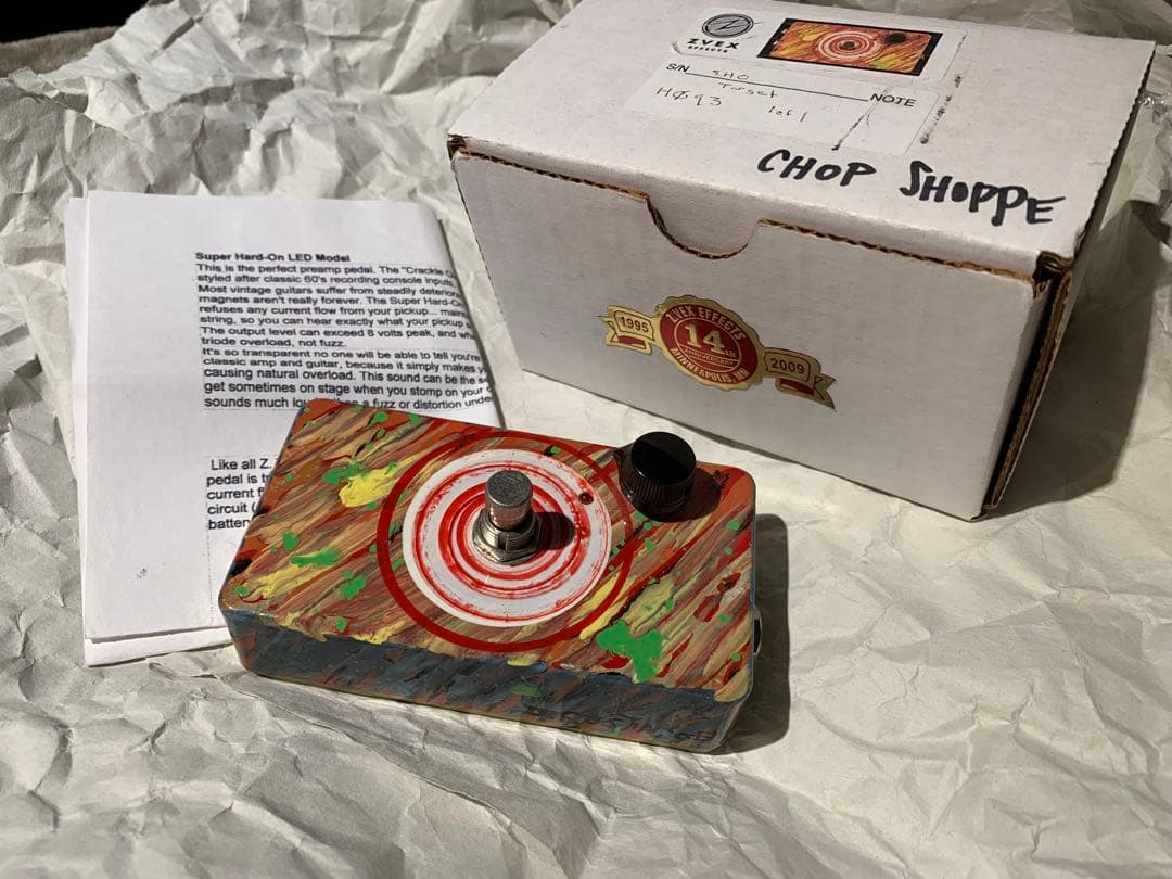 ギター Z.VEX / Super Hard On 1of1 Hand Paint