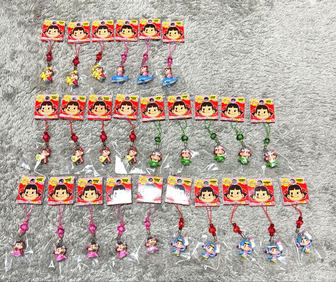 ご当地ペコちゃん ストラップ まとめ売り