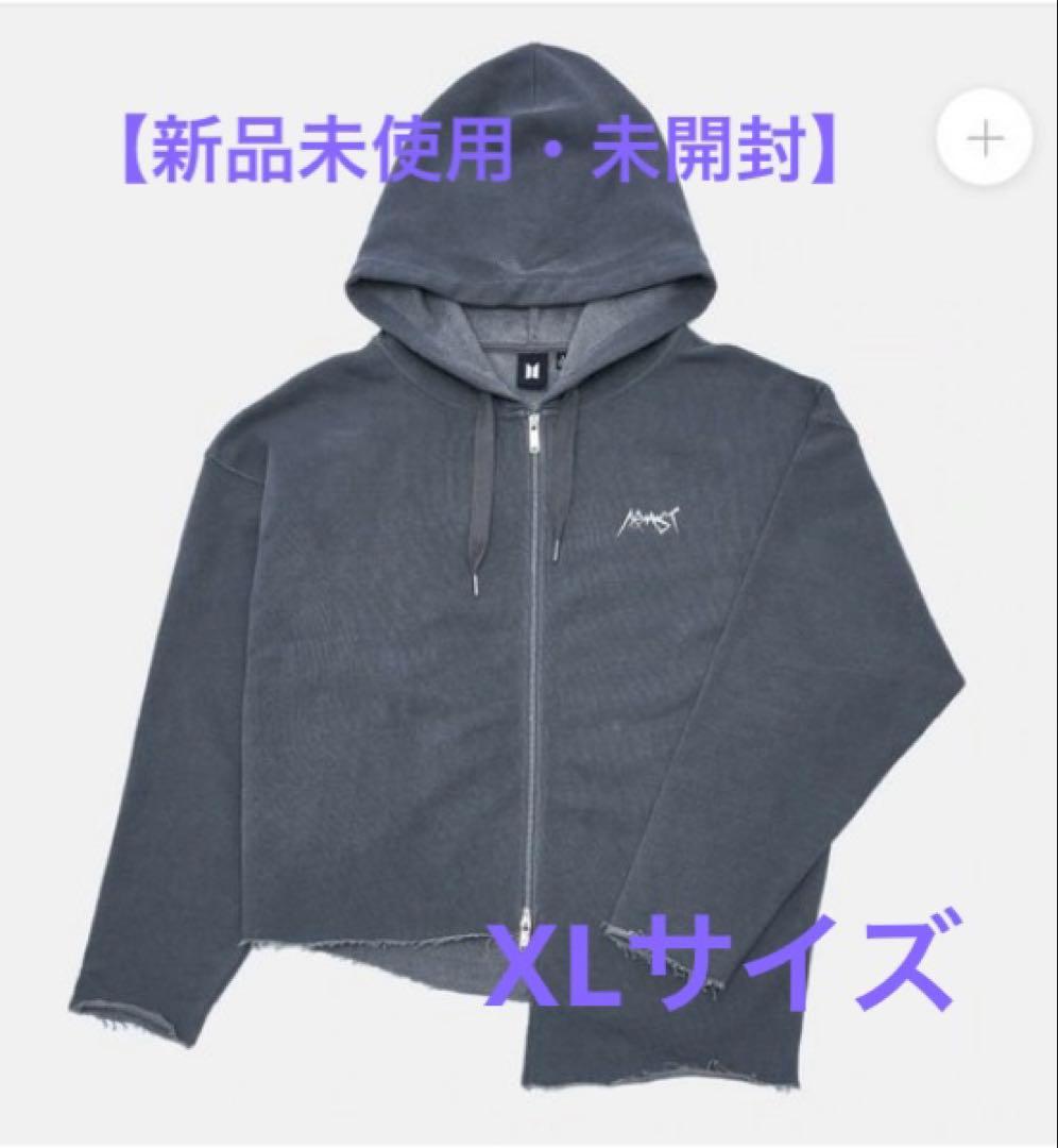 【新品未使用】ARMYST ZIP-UP HOODY ジョングク　フーディXL