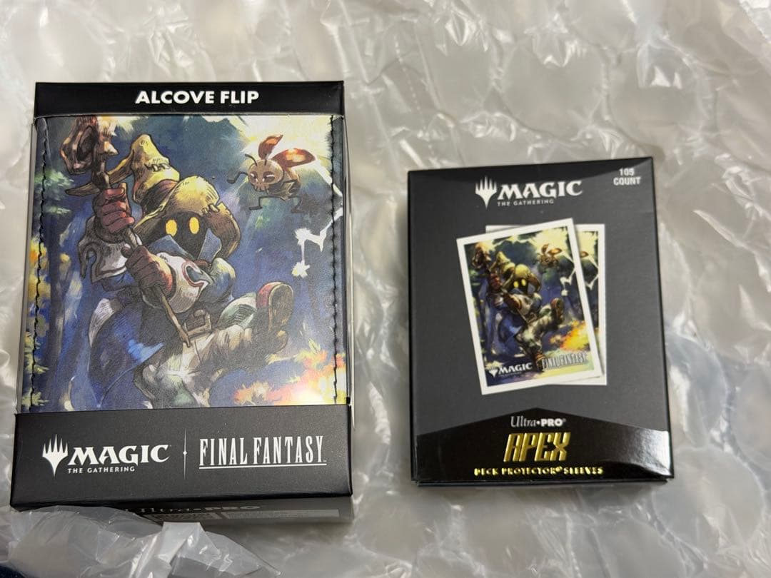 mtg ff ultraPro 迷える黒魔道士、ビビ スリーブ デッキケース - メルカリ