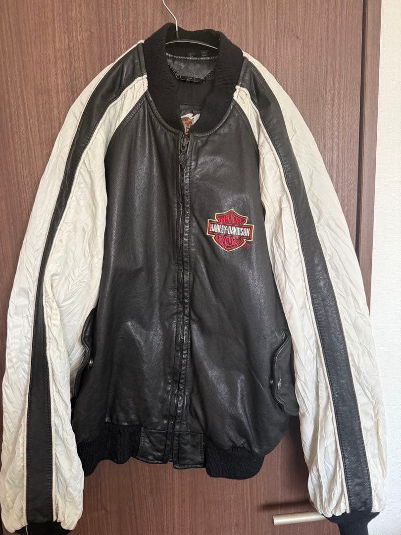 Harley-Davidson 90s ロゴ刺繍ジャケット ヴィンテージ