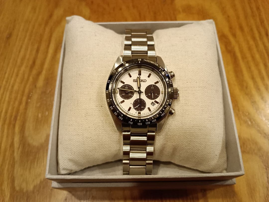 SEIKO クロノグラフ 時計 シルバー