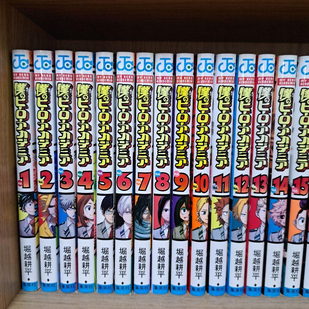 僕のヒーローアカデミア 全巻 1～42巻 ヒロアカ』最終42巻の表紙公開。イラストは第1巻の構図をイメージ