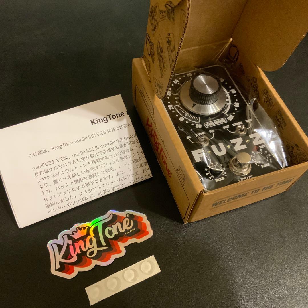 【美品】KING TONE GUITAR mini FUZZ V2 ファズ