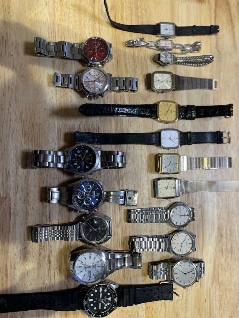 SEIKO☆セイコー★まとめ売り ジャンク品　合計18本♪