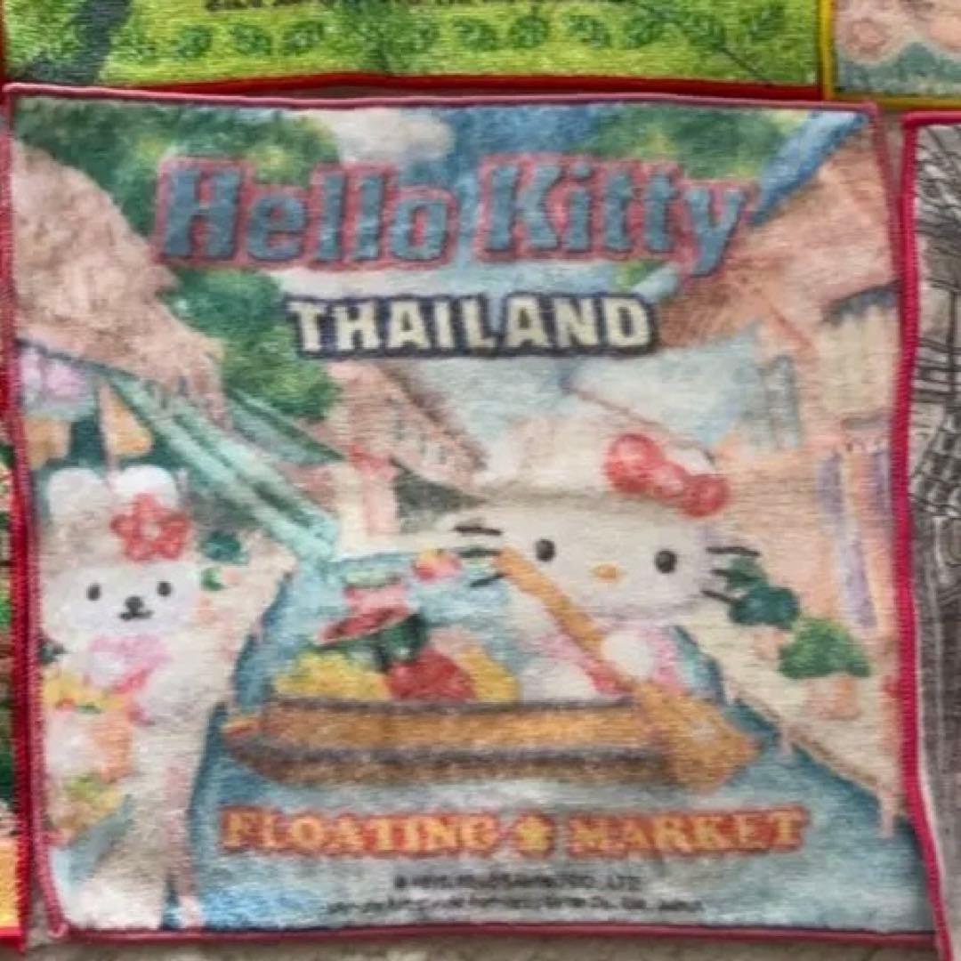 ご当地キティ プチタオル タイ THAILAND 海外限定　レア
