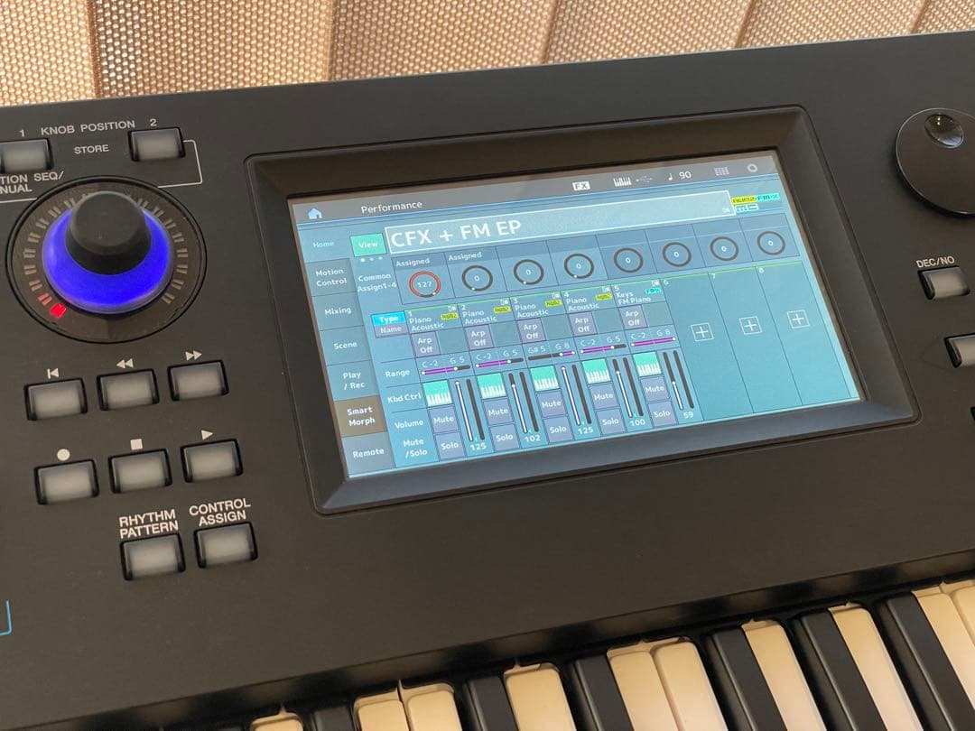 YAMAHA MODX7 76鍵シンセサイザー 純正ソフトケース付き - メルカリ