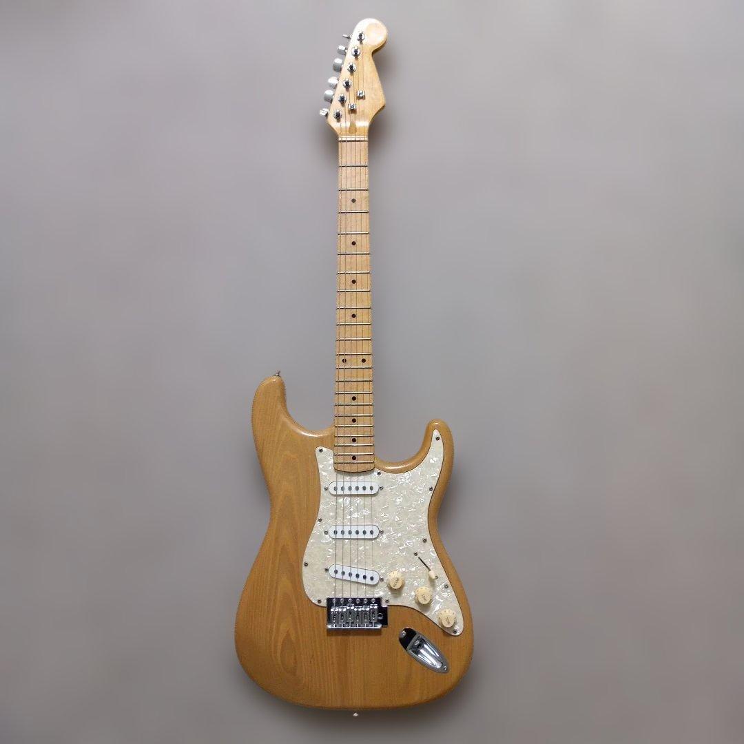 SX エレキギター ストラトタイプ ナチュラルボディー