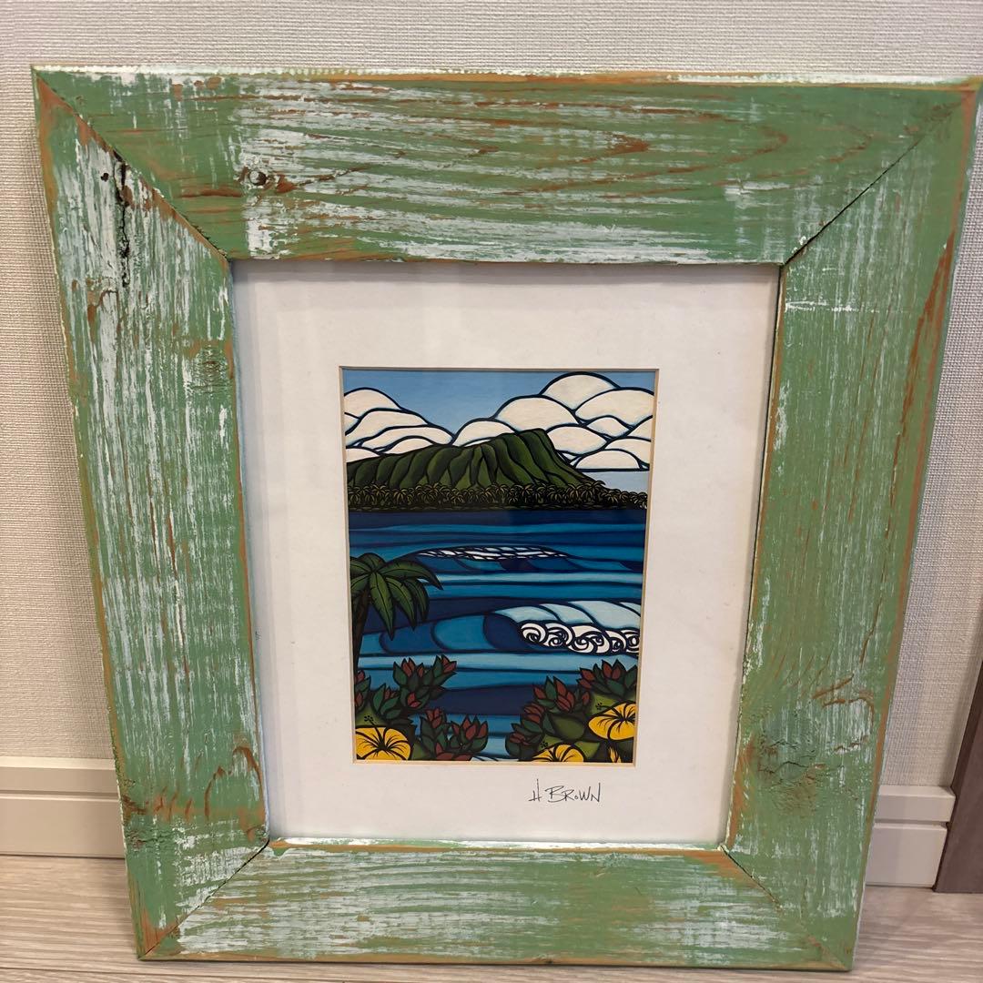 Heather Brown アクリル画 Diamond Head 楽天市場】【額付き&ｸｰﾎﾟﾝ5%OFF】ヘザーブラウン／HEATHER BROWN 