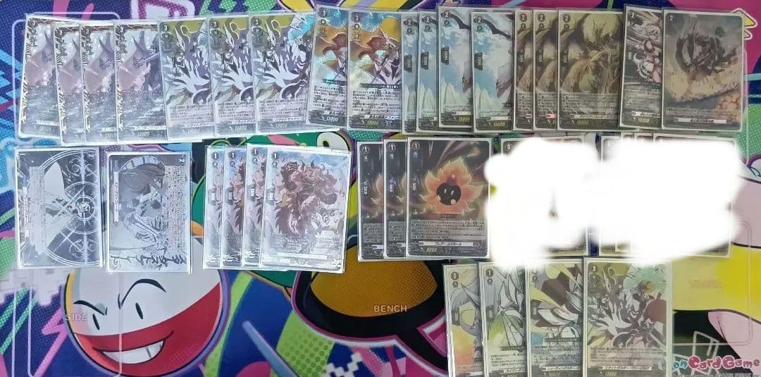 ヴァンガード　ヴァージルア　デッキパーツ　全てTDR.Hレア