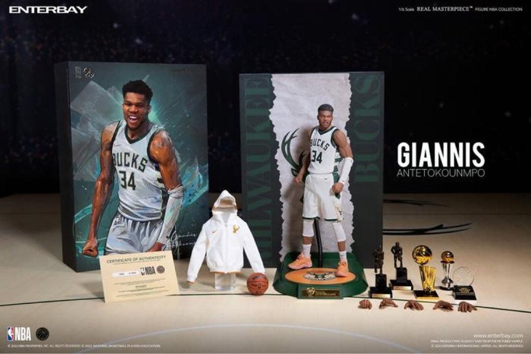 ENTERBAY RM-1088 ヤニス・アデトクンボ　 1/6 Giannis ENTERBAY エンターベイ 1/6 RM-1088 ヤニス・アデトクンボ / GIANNIS