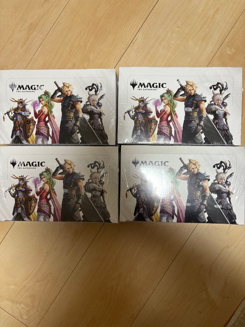 MTG 未開封　日本語版　ファイナルファンタジー　プレイブースター4Box Amazon.co.jp: 『マジック：ザ・ギャザリング——FINAL FANTASY