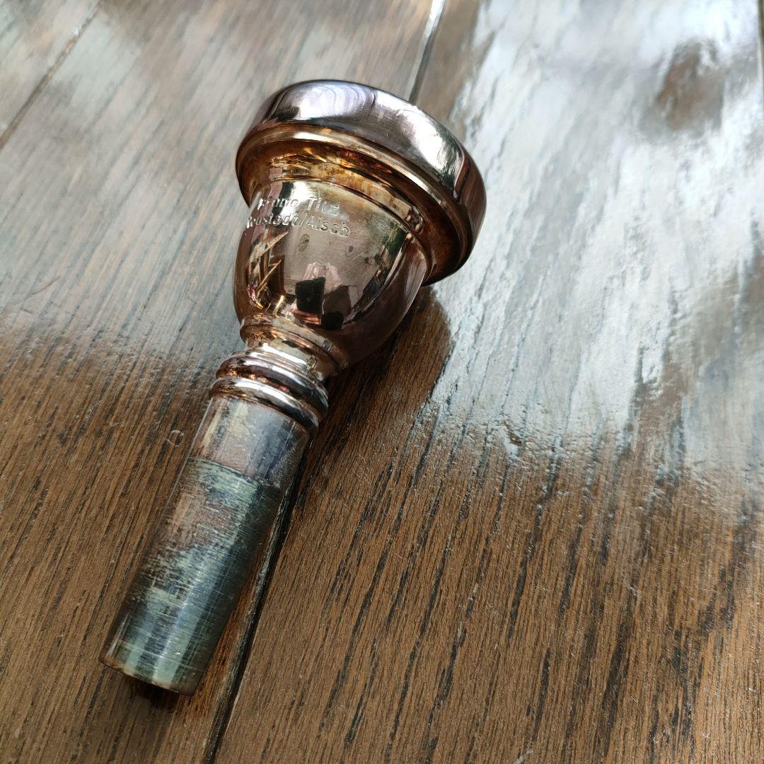 （ケース付）トロンボーン・ユーフォニアム用　マウスピース　Bruno Titz