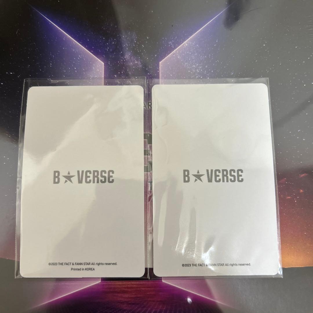 B☆VERSE トレカ カレンダー テテ ホビ 京セラ 入場特典 大阪 BTS