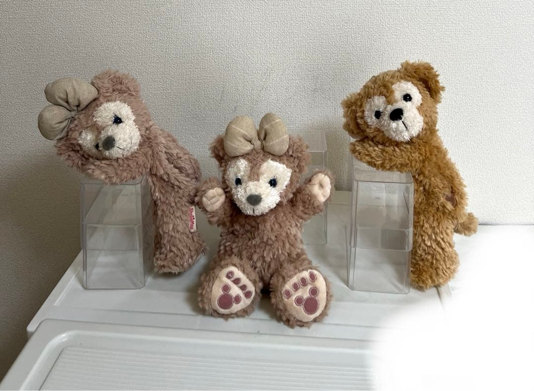 シェリーメイ、ダッフィーのぬいぐるみポーチ、パペット ディズニーシー 限定 シェリーメイ ぬいぐるみポーチ Duffy グッズ