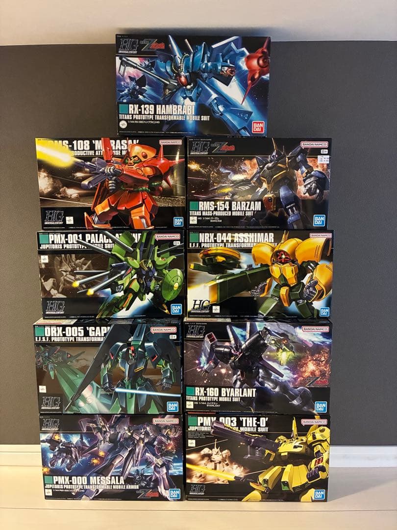 HGガンプラまとめ売り機動戦士Ζガンダム