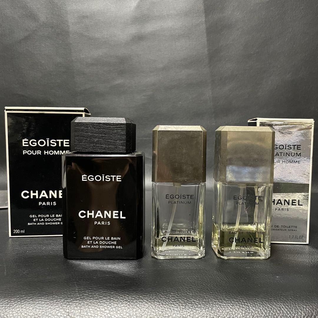 シャネル エゴイスト プラチナム オードトワレ エゴイスト バスジェル セット
