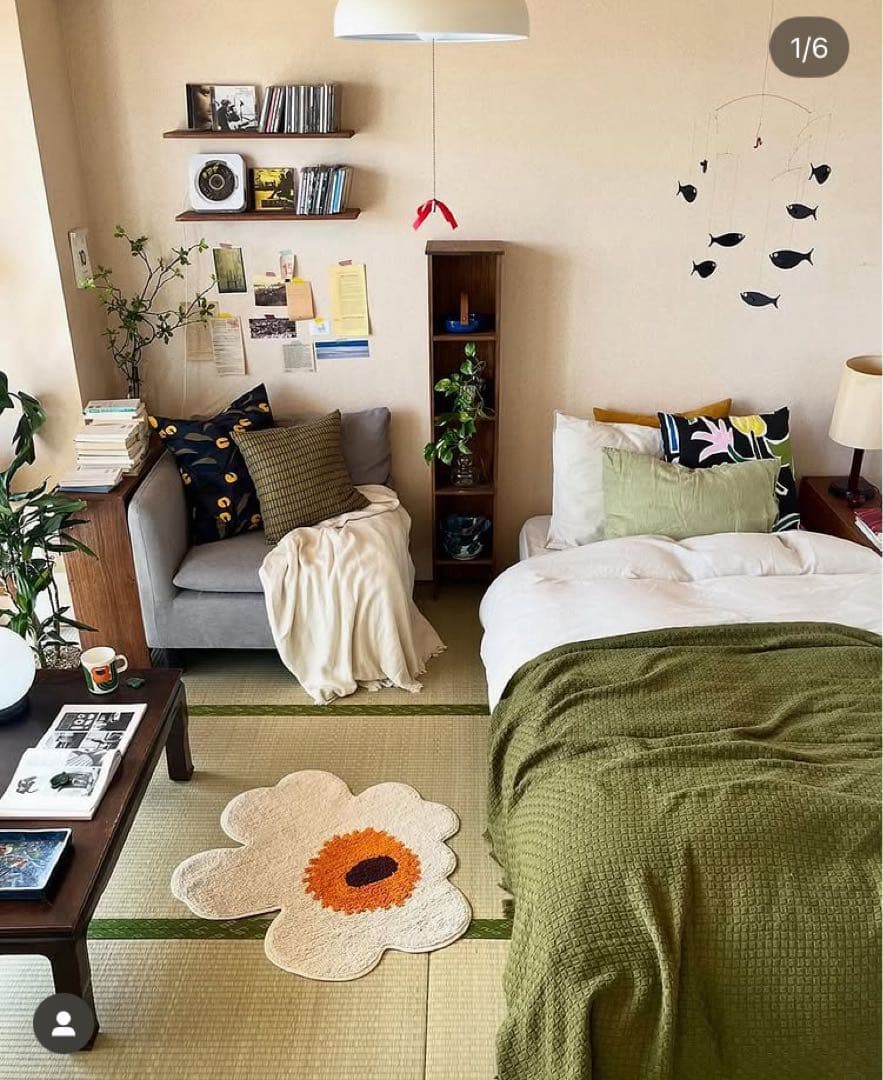 マリメッコ　Unikko バスマット