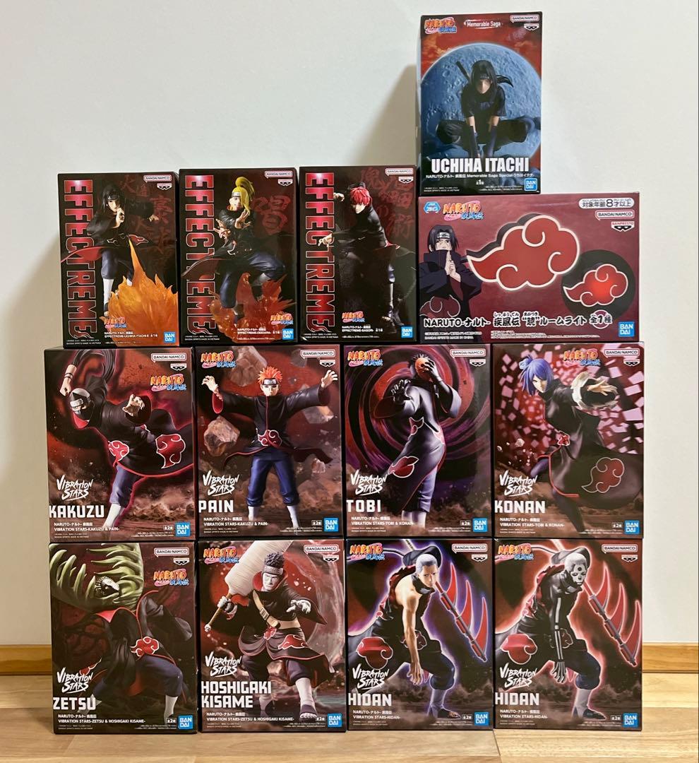 NARUTO 暁 フィギュア コンプリート&イタチセット 合計13点 - メルカリ