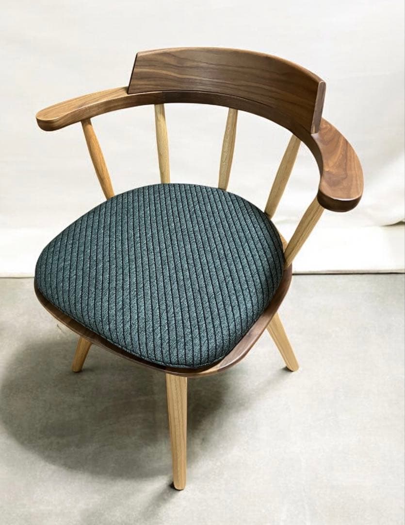 【美品】ナガノインテリア　チェア　回転